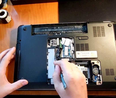 Výměna videa čipu notebooku